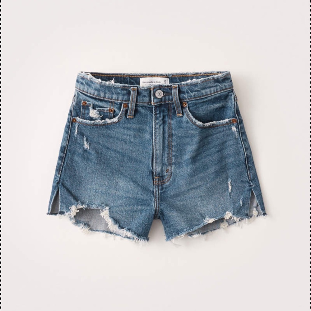 High Rise Mom Shorts